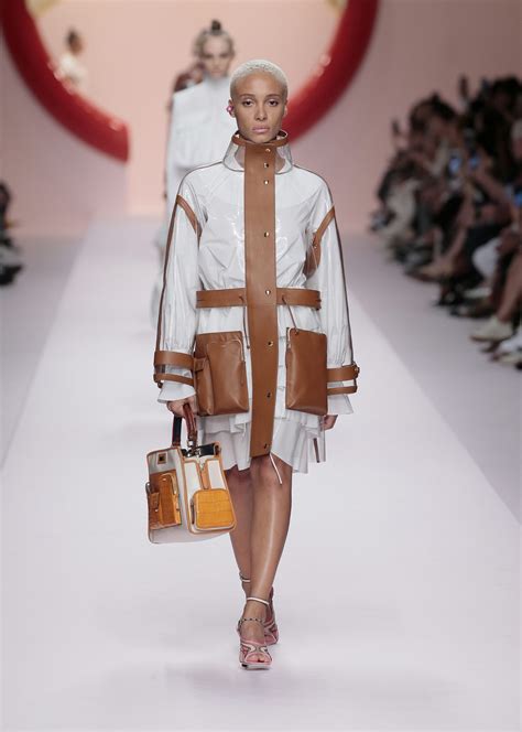 fendi fashion 2019 puff sleeve|Fendi dresses for women.